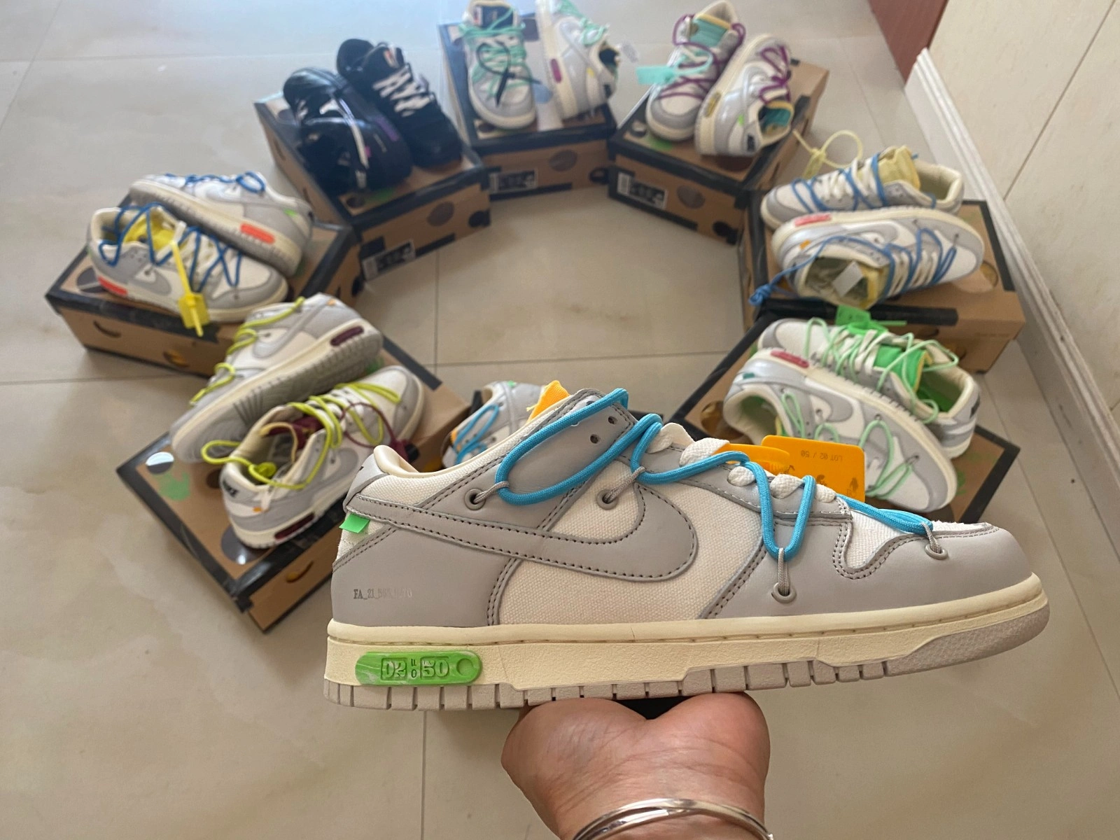 O*ff-W*hite x Nike Dunk Low Tailored 520