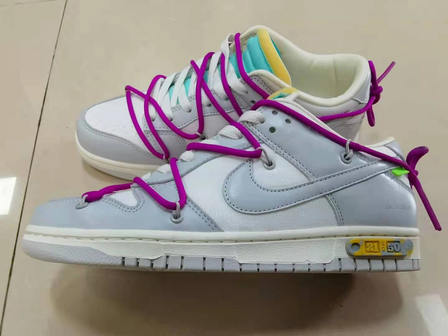 O*ff-W*hite x Nike Dunk Low Tailored 520