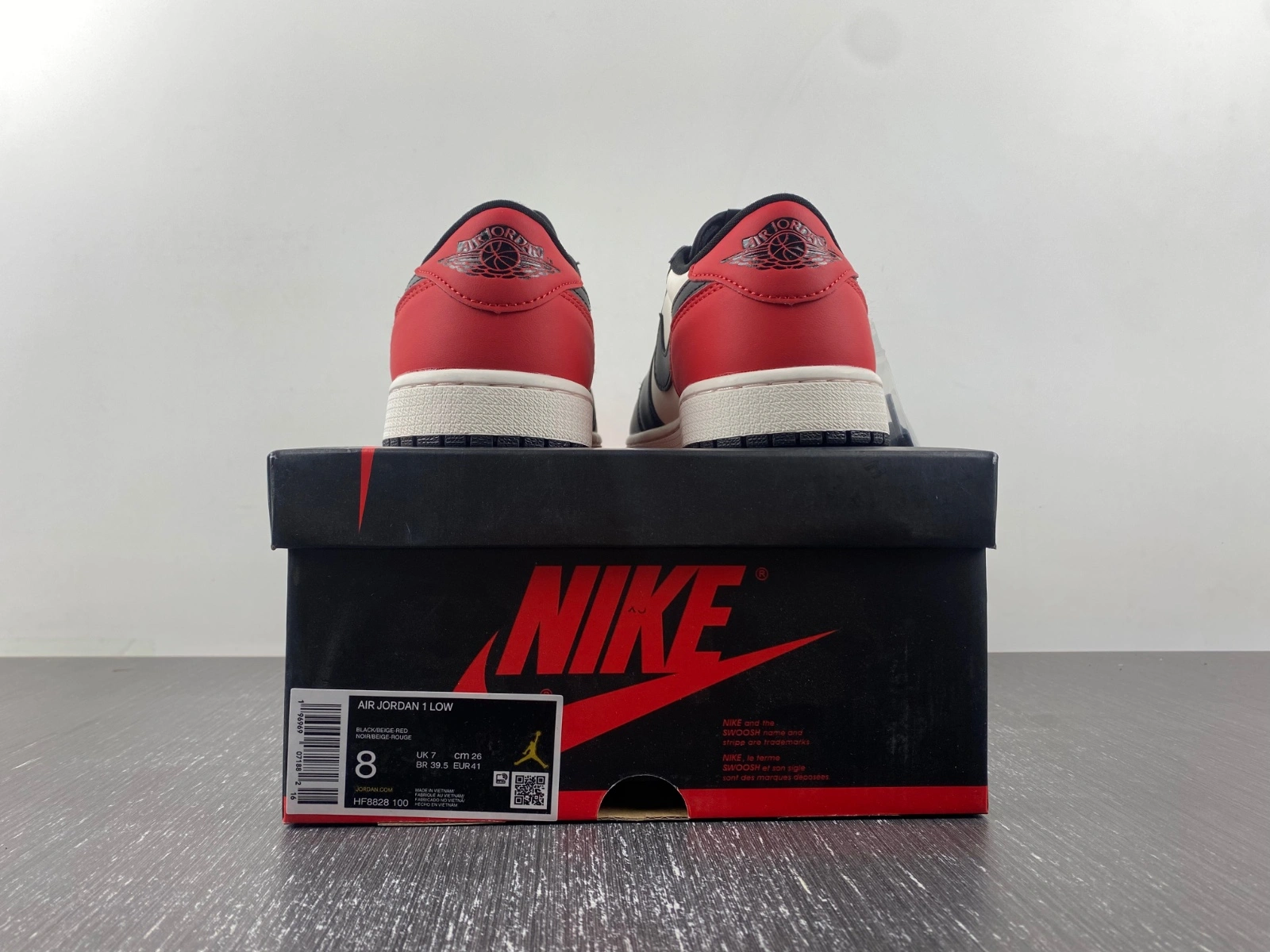 PSG x Air Jordan 1 Low OG Red HF8828- Thermal 1434
