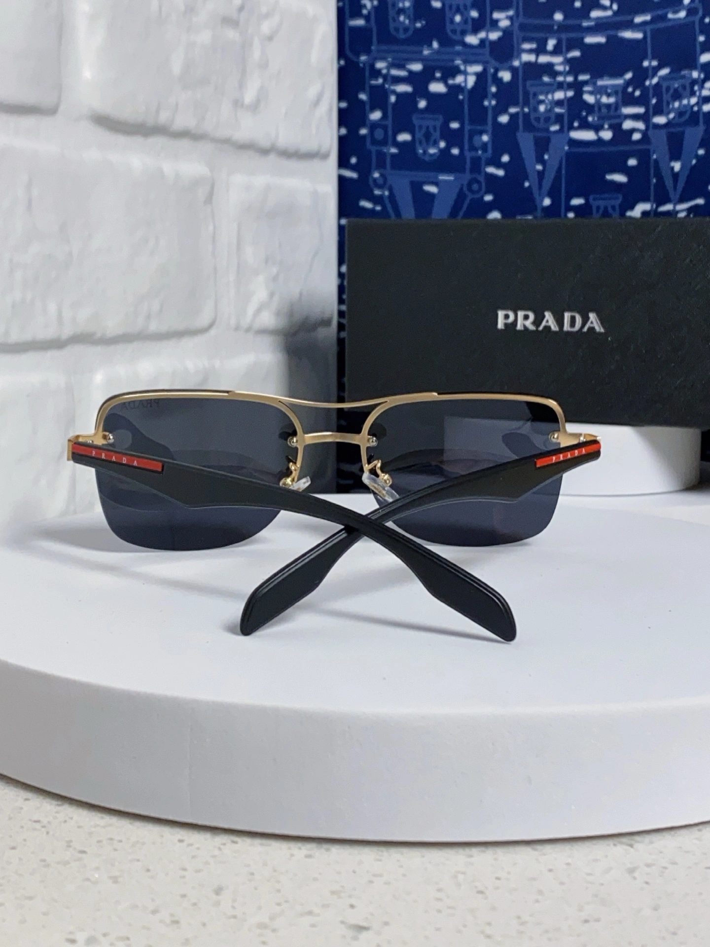 Contemporary P*rada Glasses Top XX20250402- 17017