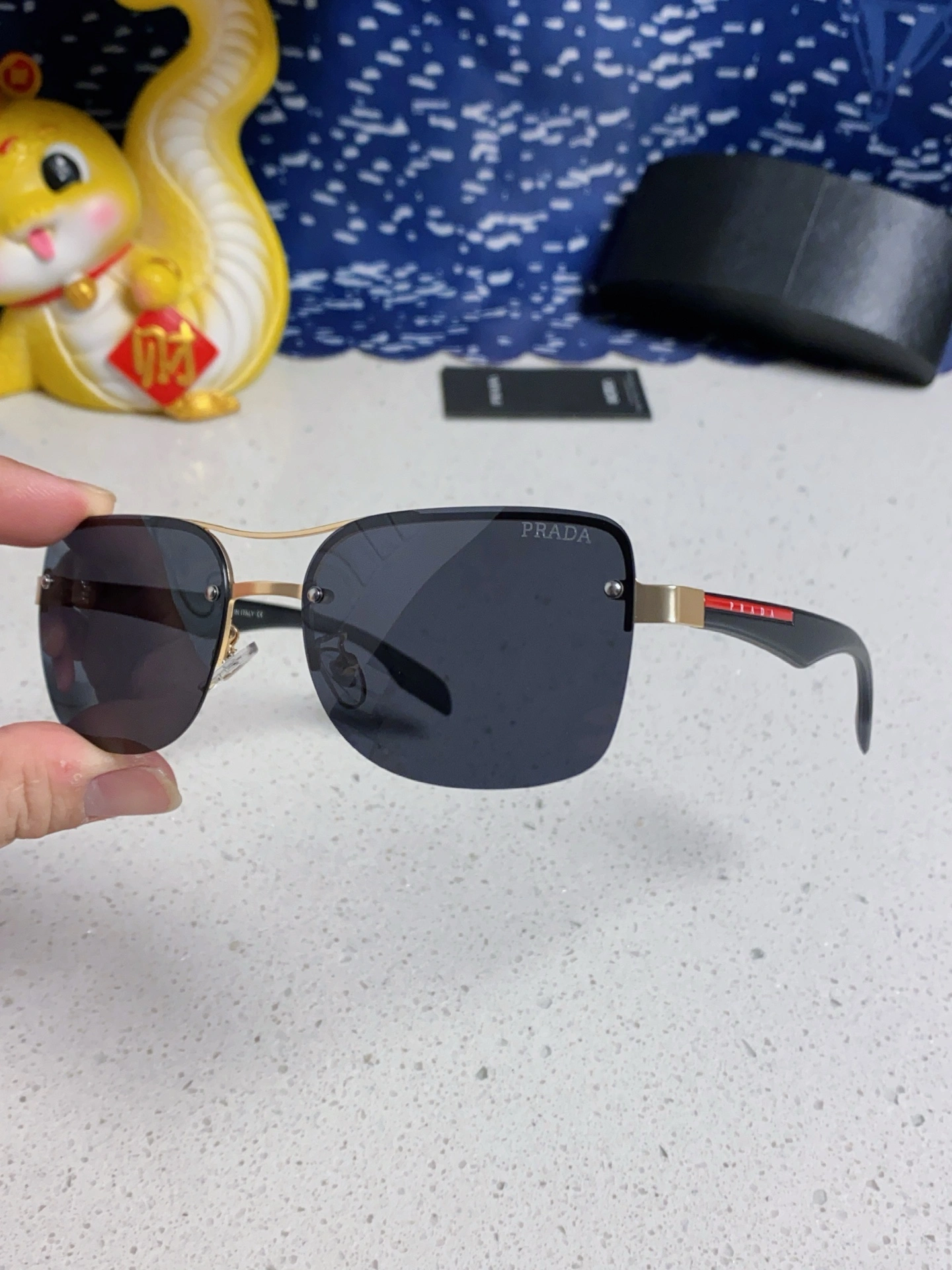 Contemporary P*rada Glasses Top XX20250402- 17017