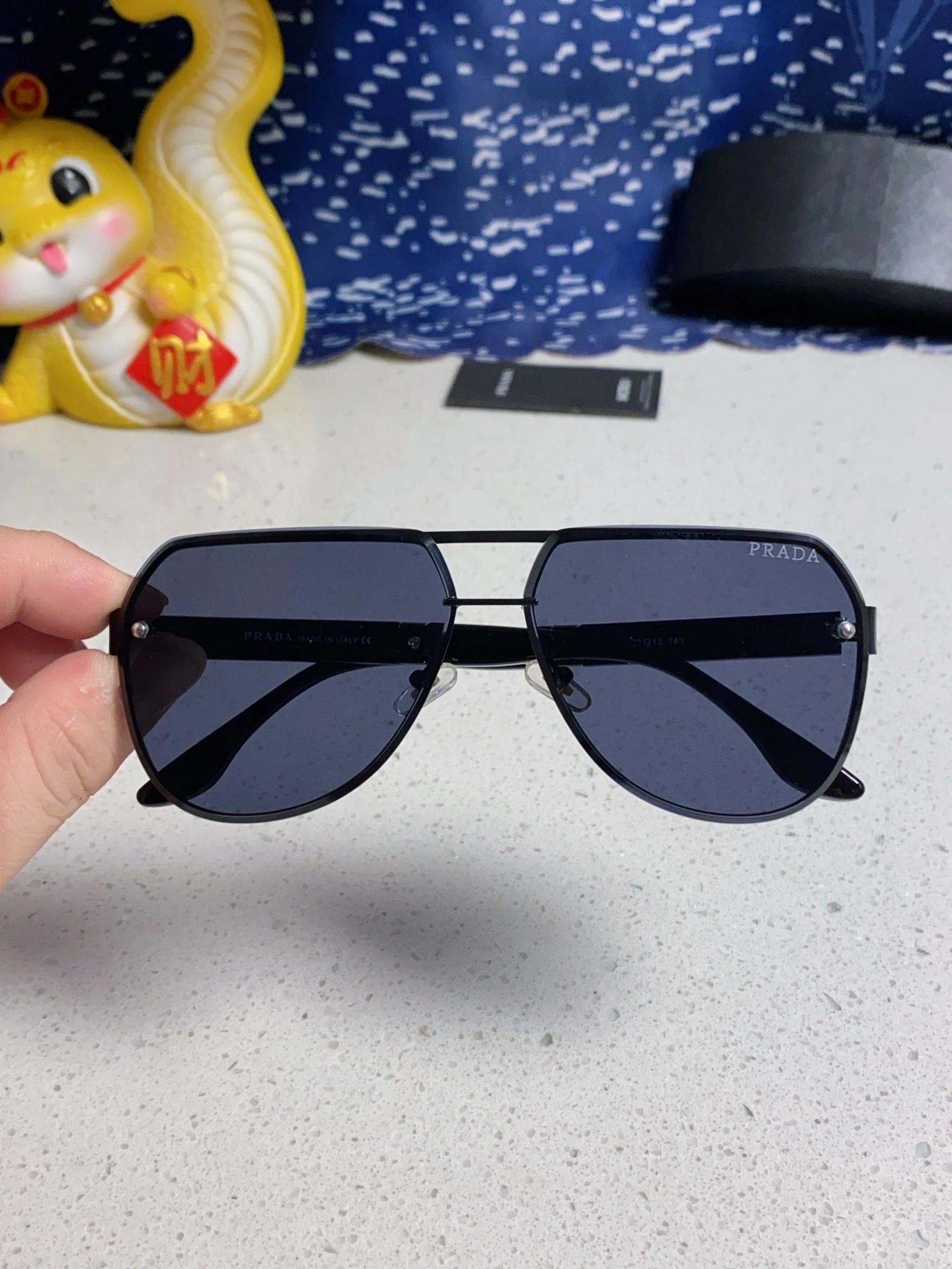 P*rada Glasses Top XX20250402- Breathable 17015
