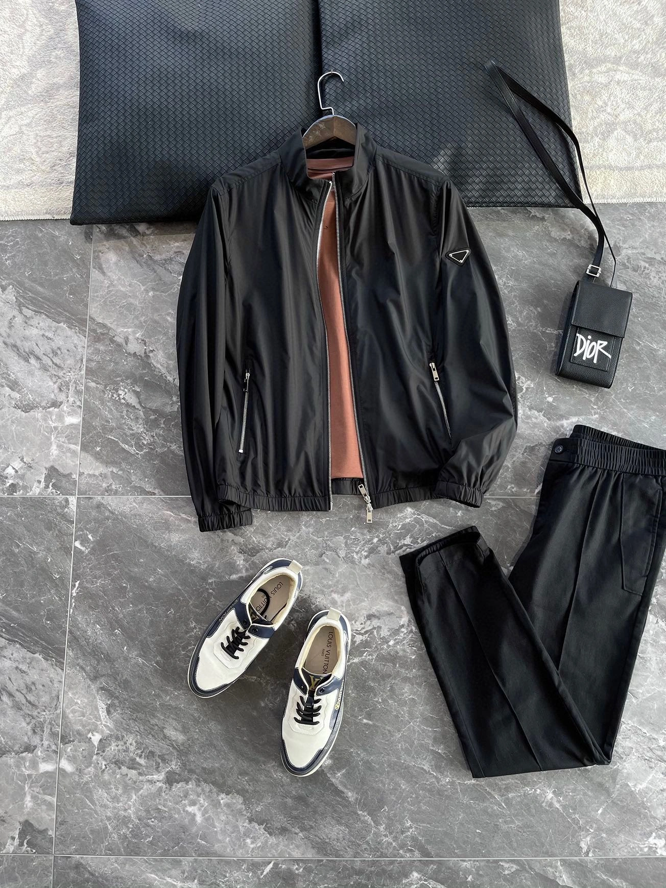 Sporty P*rada Jacket Top Quality D17 20240827- 13454