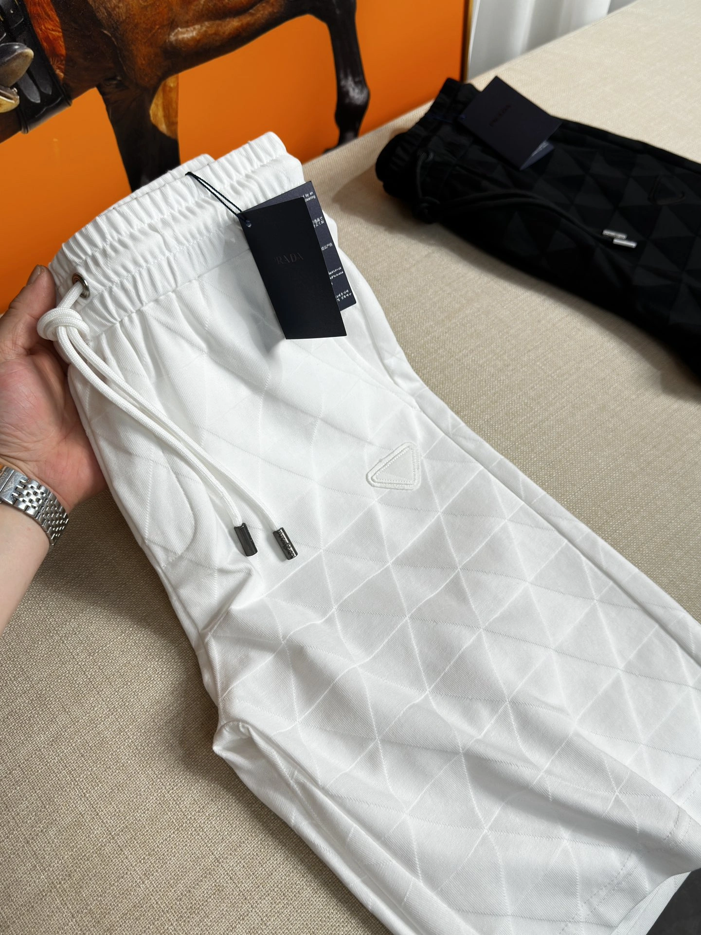 P*rada Pants Top Quality D17 202405025- SmoothTexture 13511