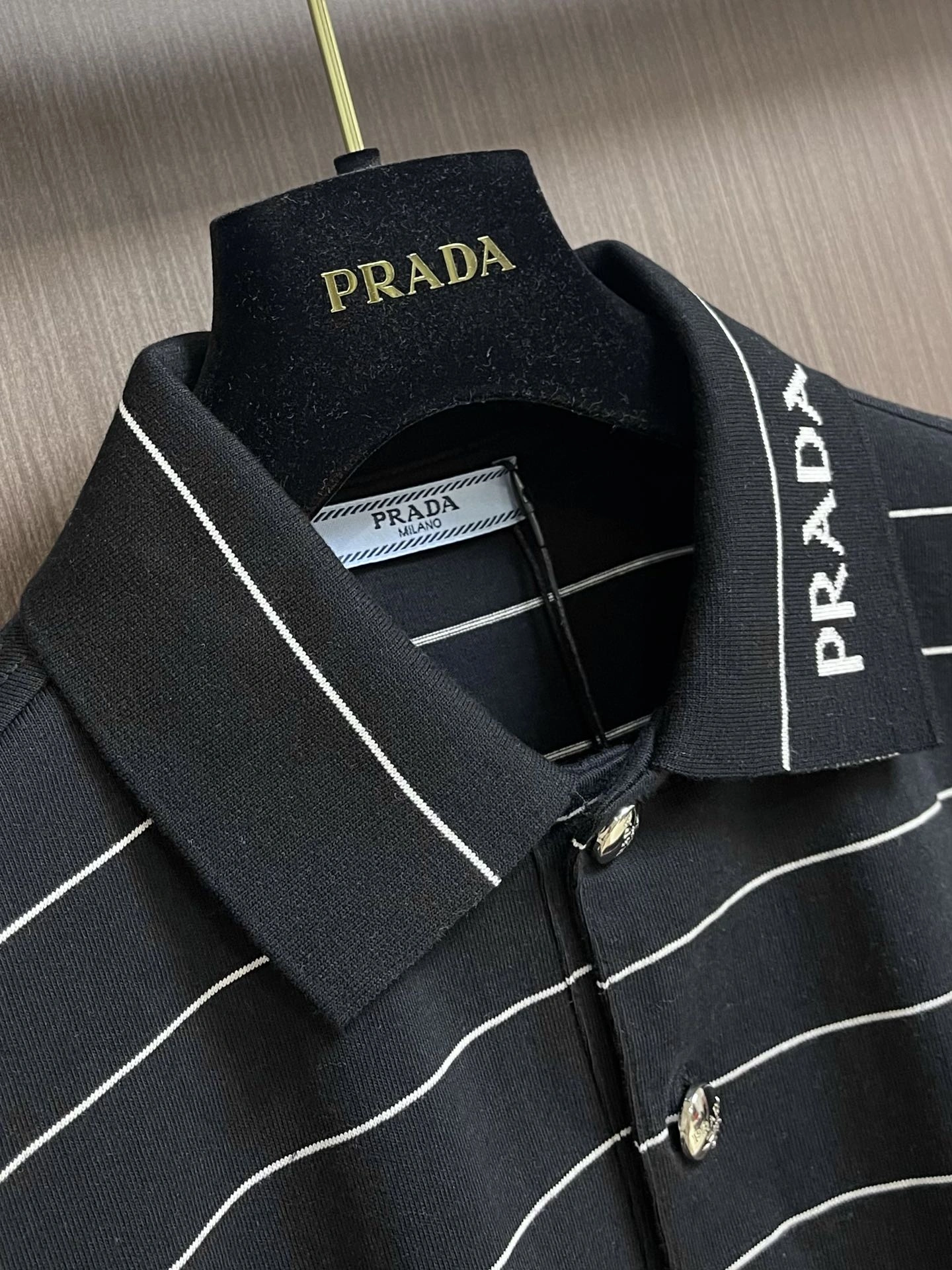 Classic P*rada Shirt & POLO Quality Qiqi 20240805- 13500