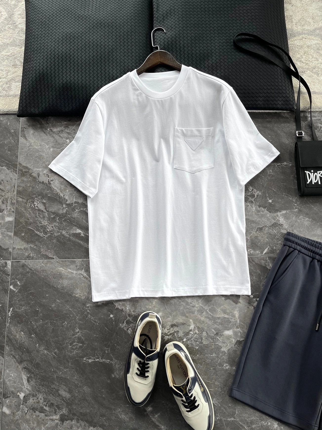 P*rada T-shirt Top Quality D17 20240322- Durable 13746