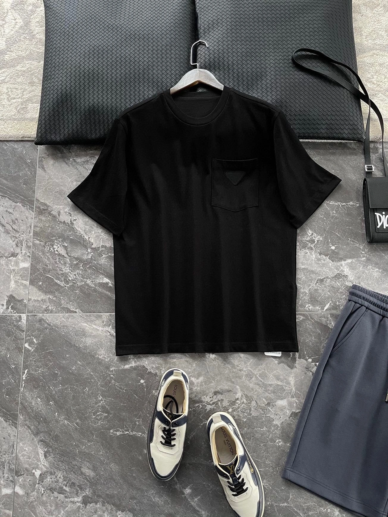 P*rada T-shirt Top Quality D17 20240322- SmoothTexture 13747
