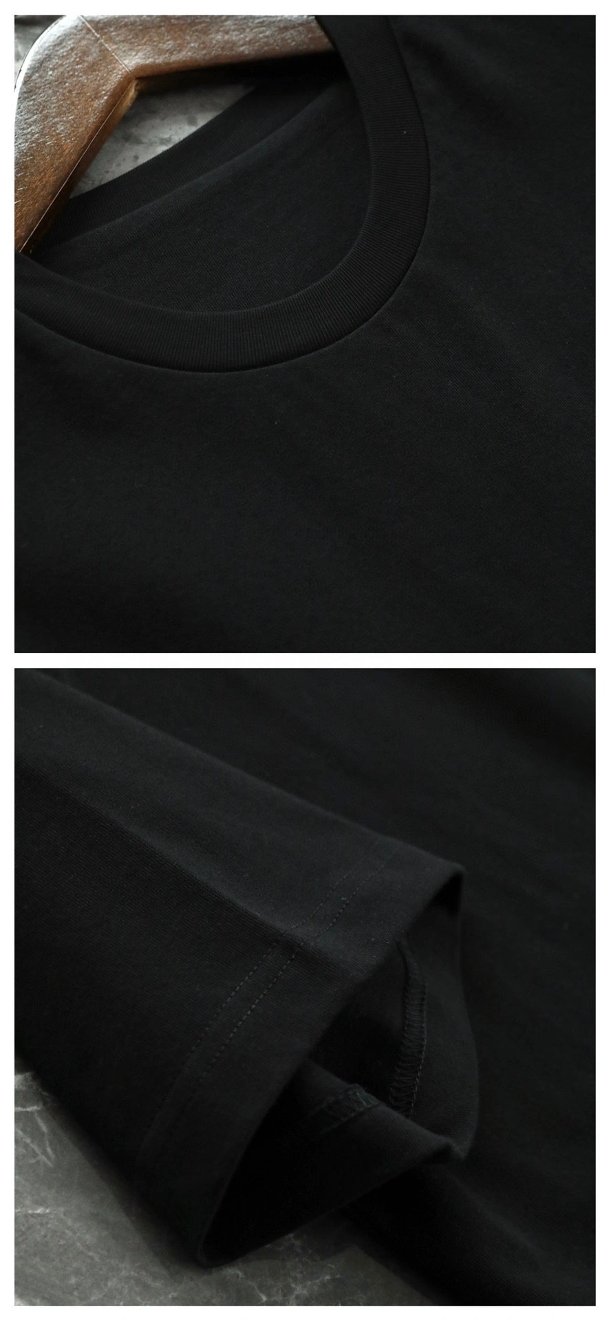 P*rada T-shirt Top Quality D17 20240322- SmoothTexture 13747