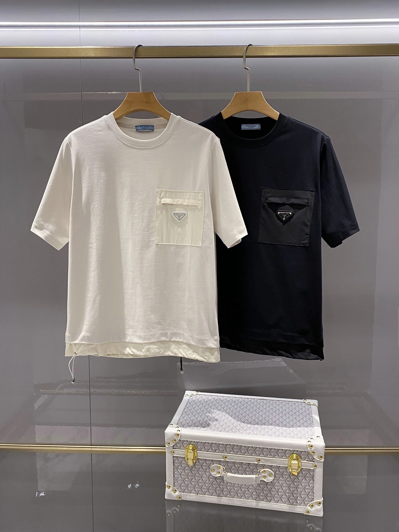 GoAnywhere P*rada T-shirt Top Quality D17 20240326- 13736
