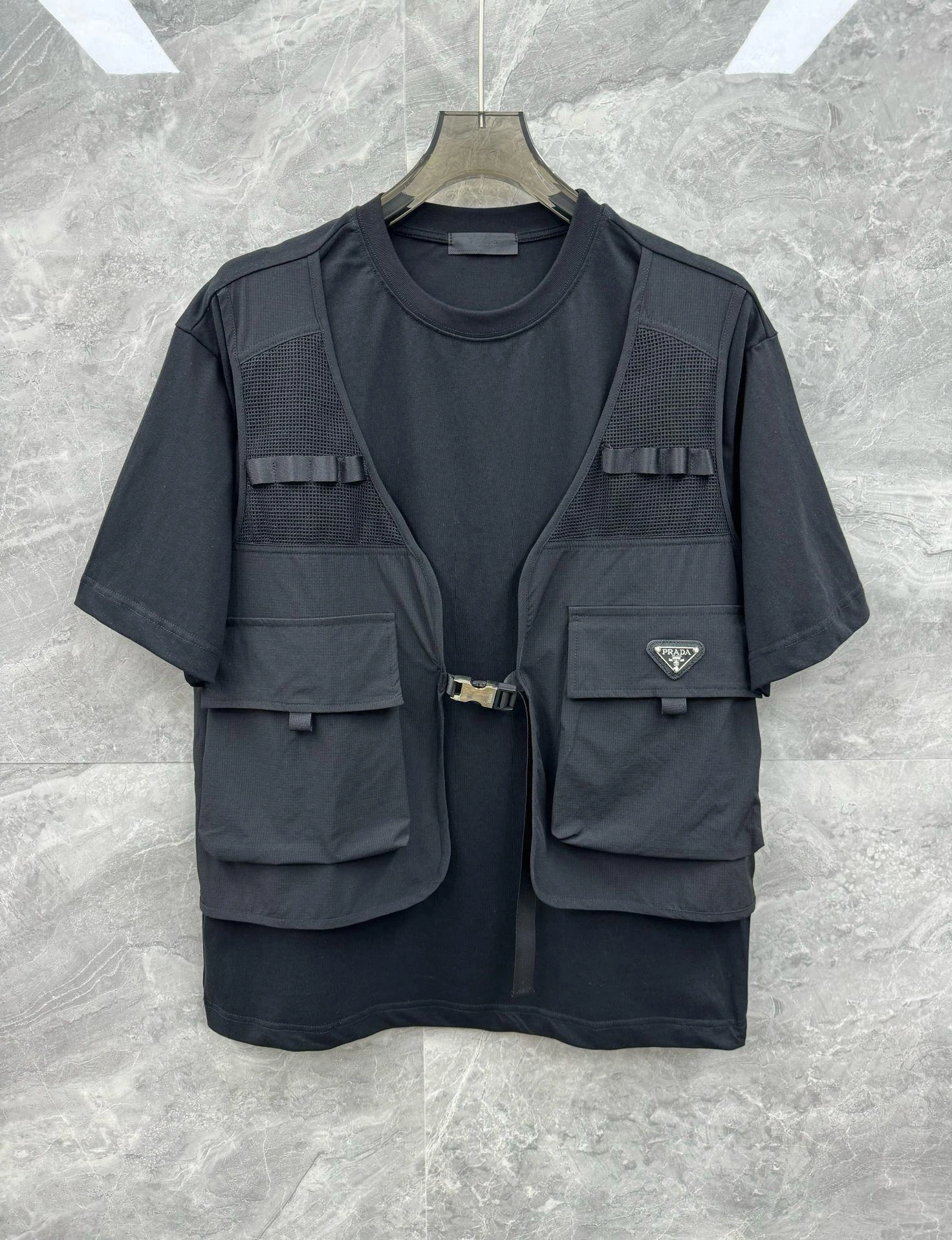Refined P*rada T-shirt Top Quality D17 20240327- 13727