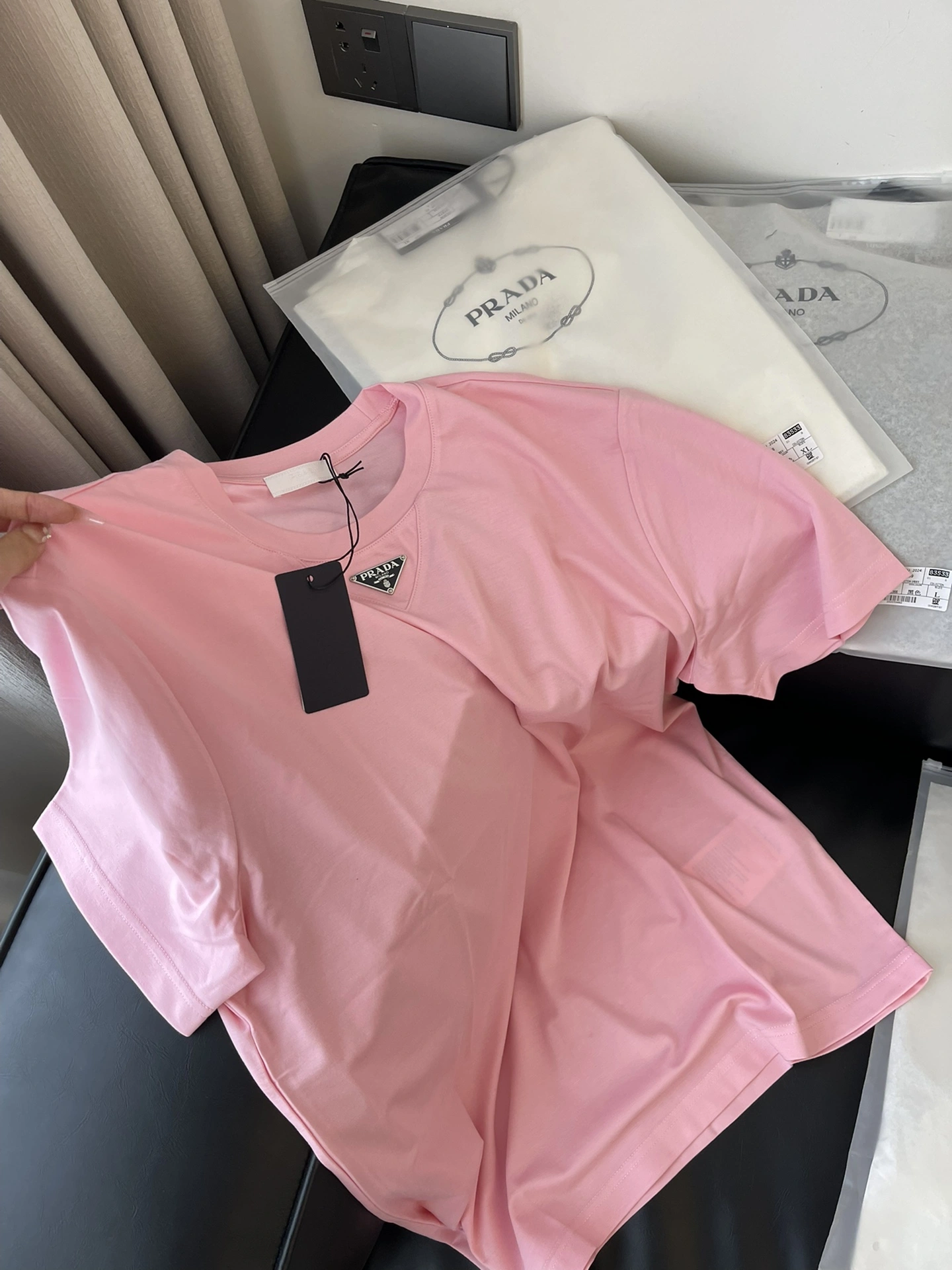 WaterResistant P*rada T-shirt Top Quality D17 20240404- 13691