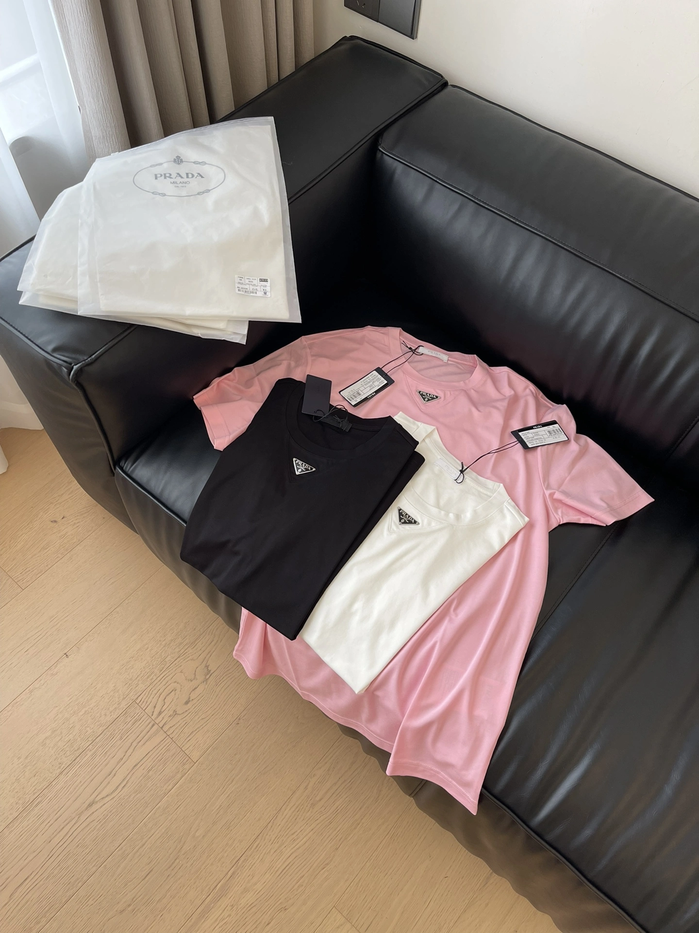 WaterResistant P*rada T-shirt Top Quality D17 20240404- 13691