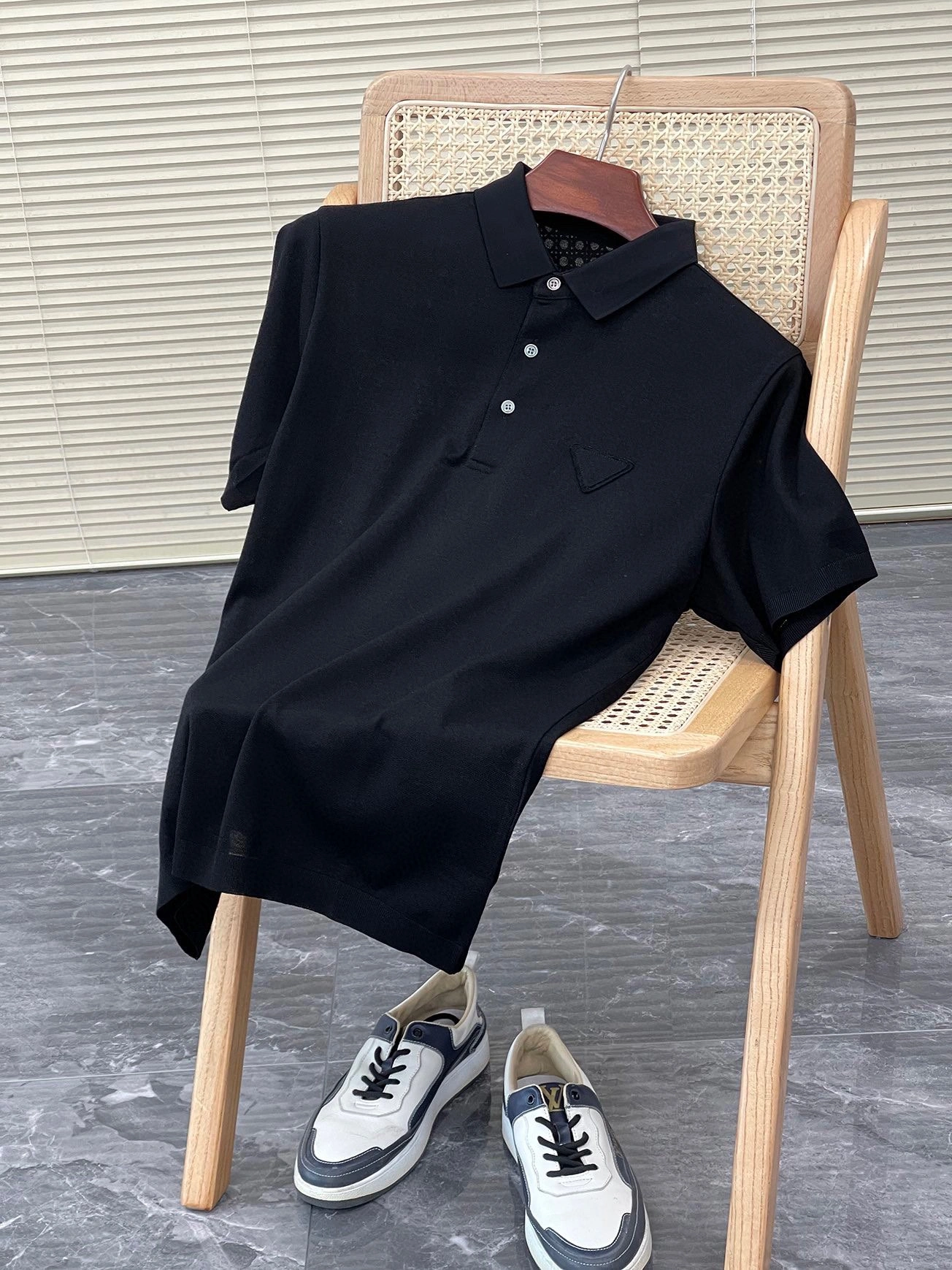 WrinkleFree P*rada T-shirt Top Quality D17 20240429- 13613
