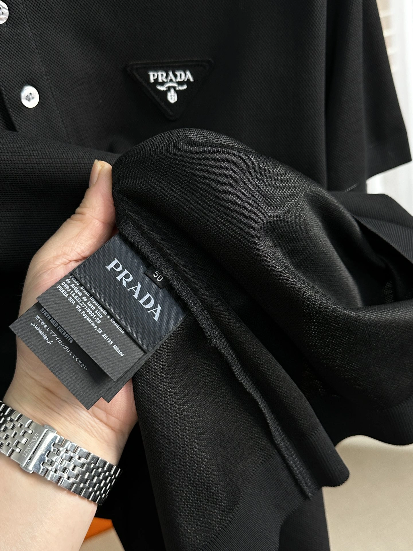 P*rada T-shirt Top Quality D17 20240504- MoistureWicking 13598