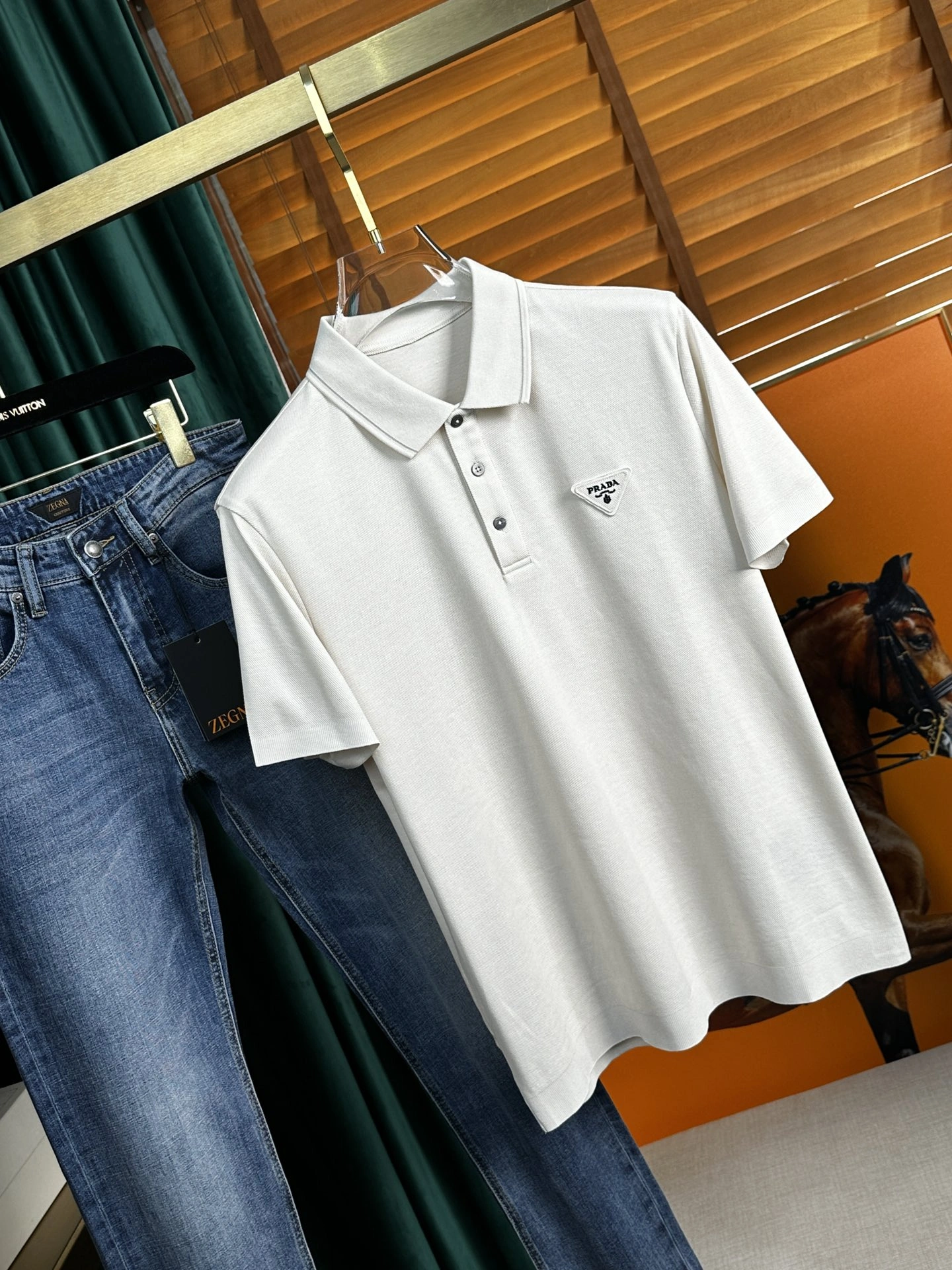ComfortFit P*rada T-shirt Top Quality D17 20240504- 13594