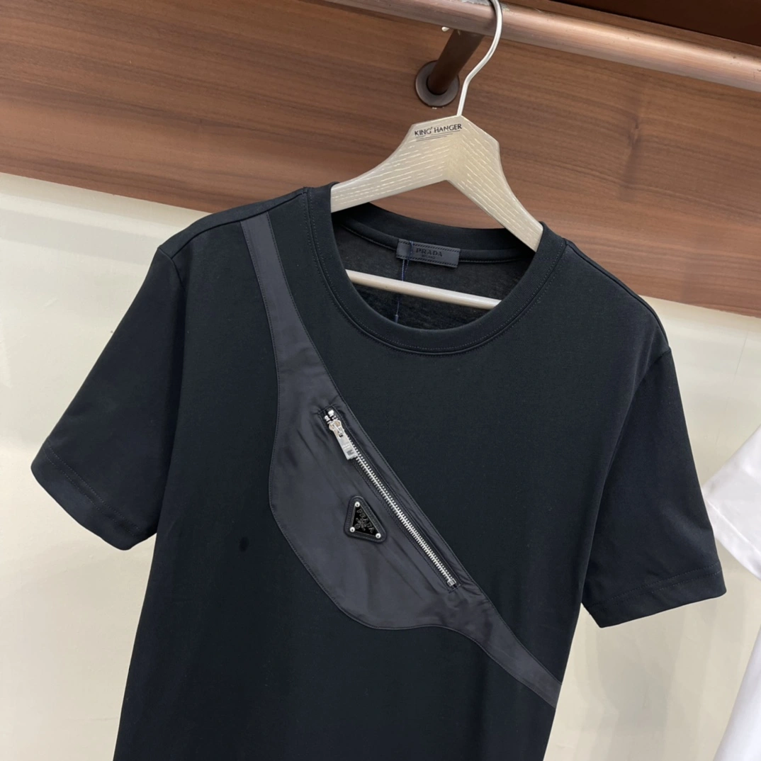 Practical P*rada T-shirt Top Quality D17 20240516- 13547
