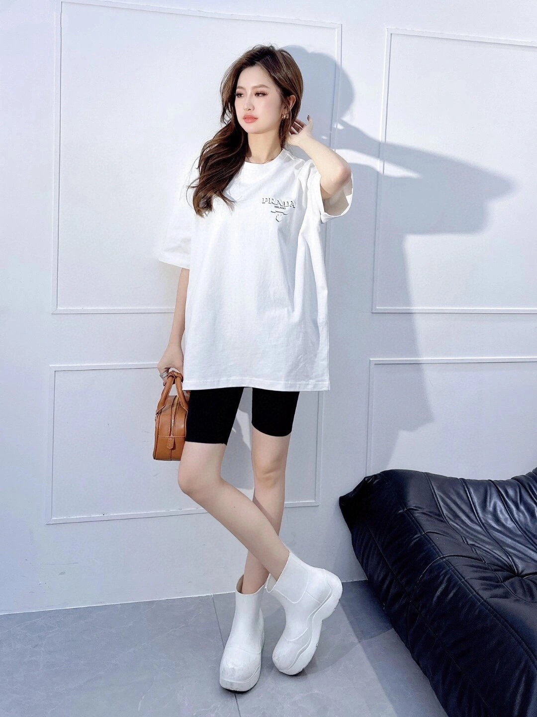 Affordable P*rada T-shirt Top Quality D17 20240519- 13534