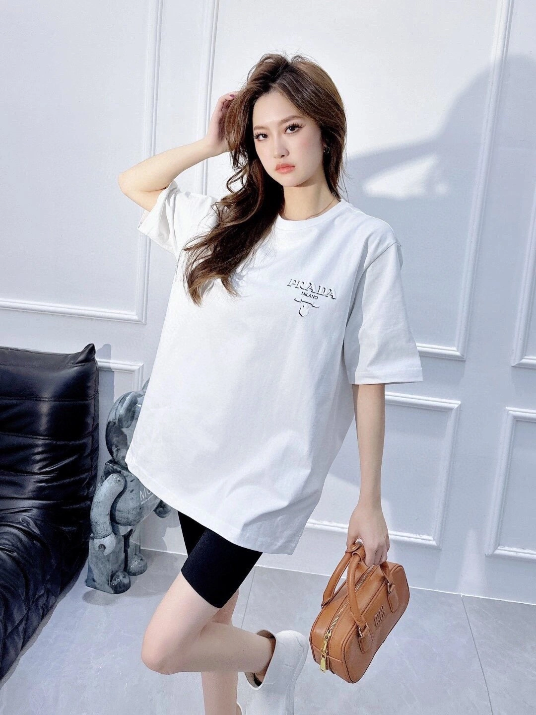 Affordable P*rada T-shirt Top Quality D17 20240519- 13534