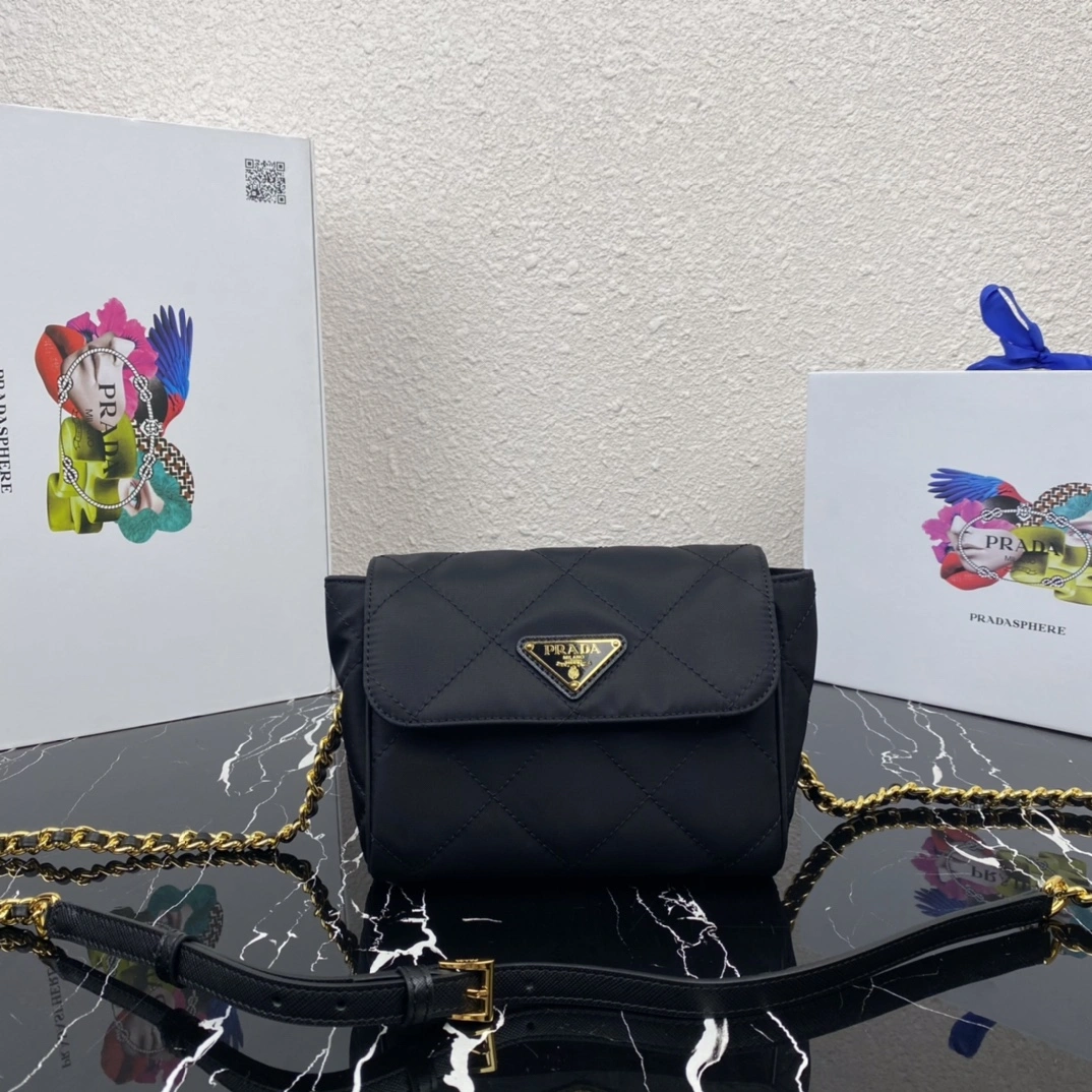 P*rada Top Bag 18*16*5cm Modern 9569