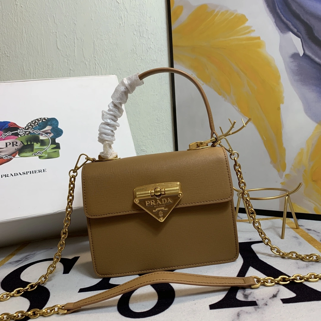 P*rada Top Bag 20*15*5cm Unisex 9497