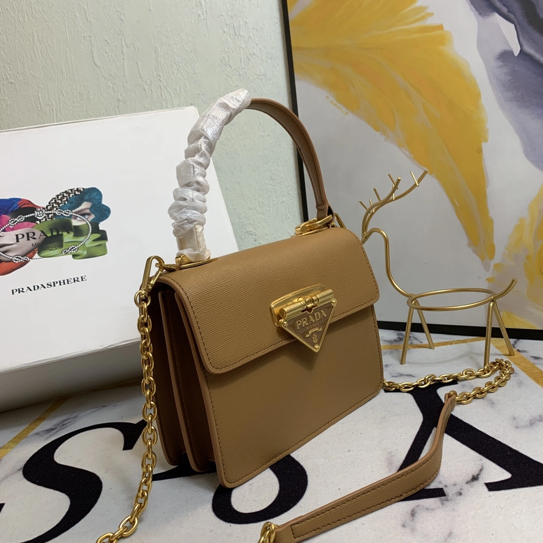 P*rada Top Bag 20*15*5cm Unisex 9497