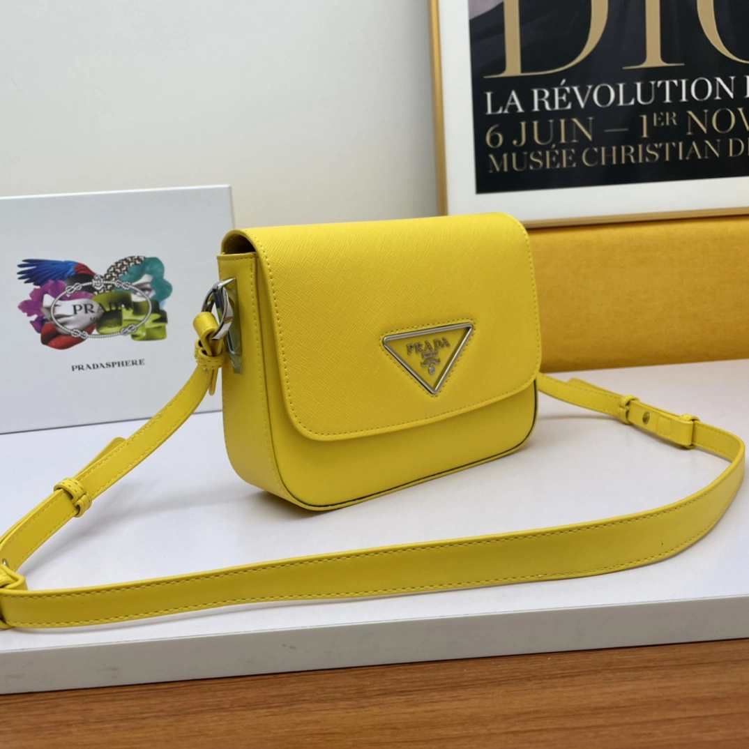 Sophisticated P*rada Top Bag 20*17*6cm 9491