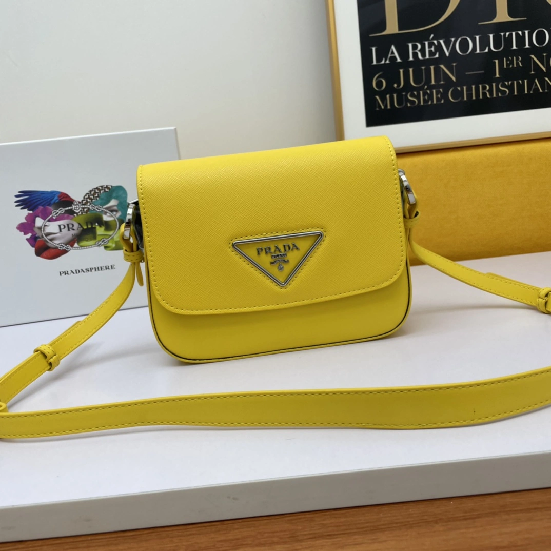 Sophisticated P*rada Top Bag 20*17*6cm 9491