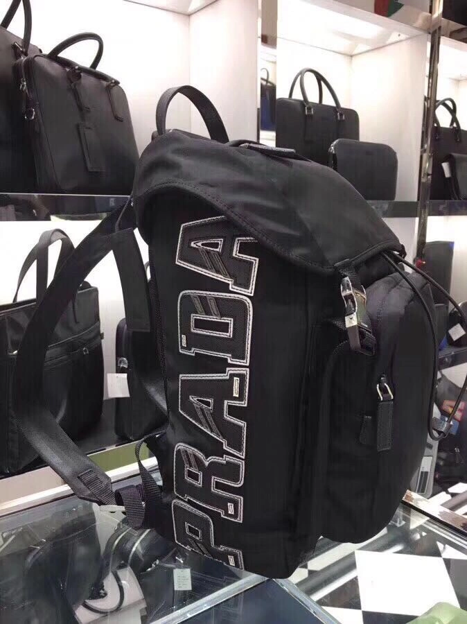 StreetReady P*rada Top Bag 27*45*17cm 9521