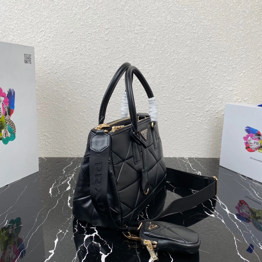 P*rada Top Bag 28×20×12cm Lightweight 9559