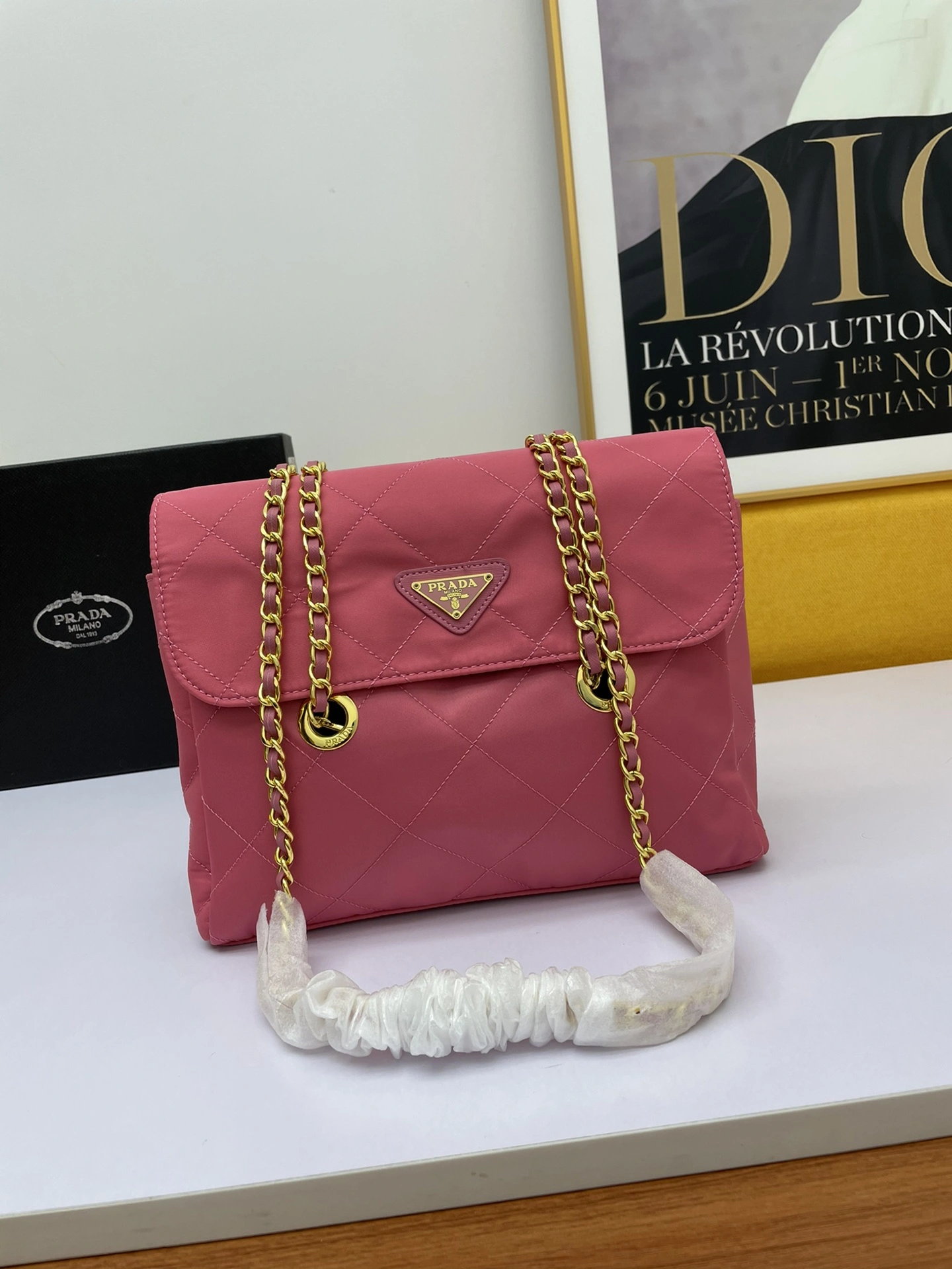 WrinkleFree P*rada Top Bag 29*23*6cm 9492