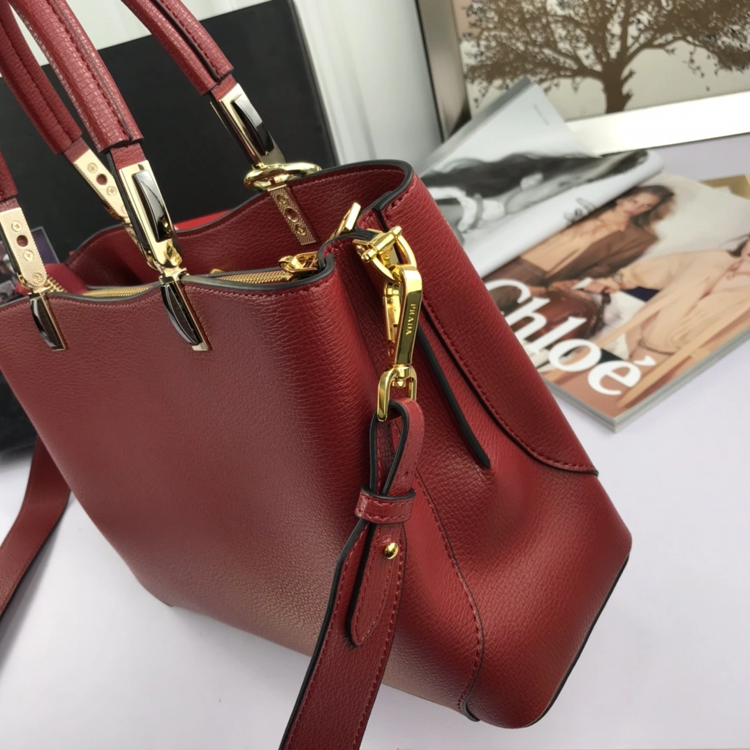 Refined P*rada Top Bag 30*22*12cm 9504