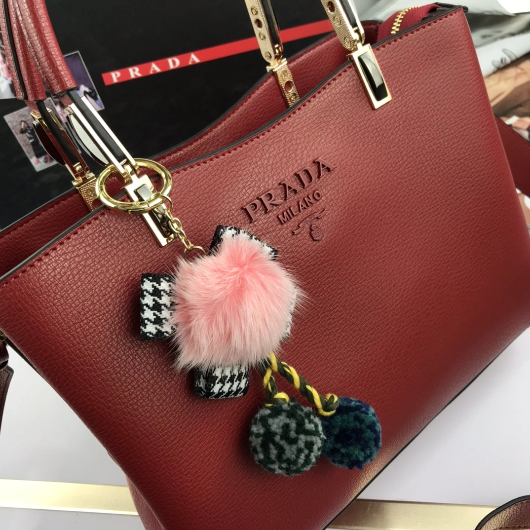 Refined P*rada Top Bag 30*22*12cm 9504