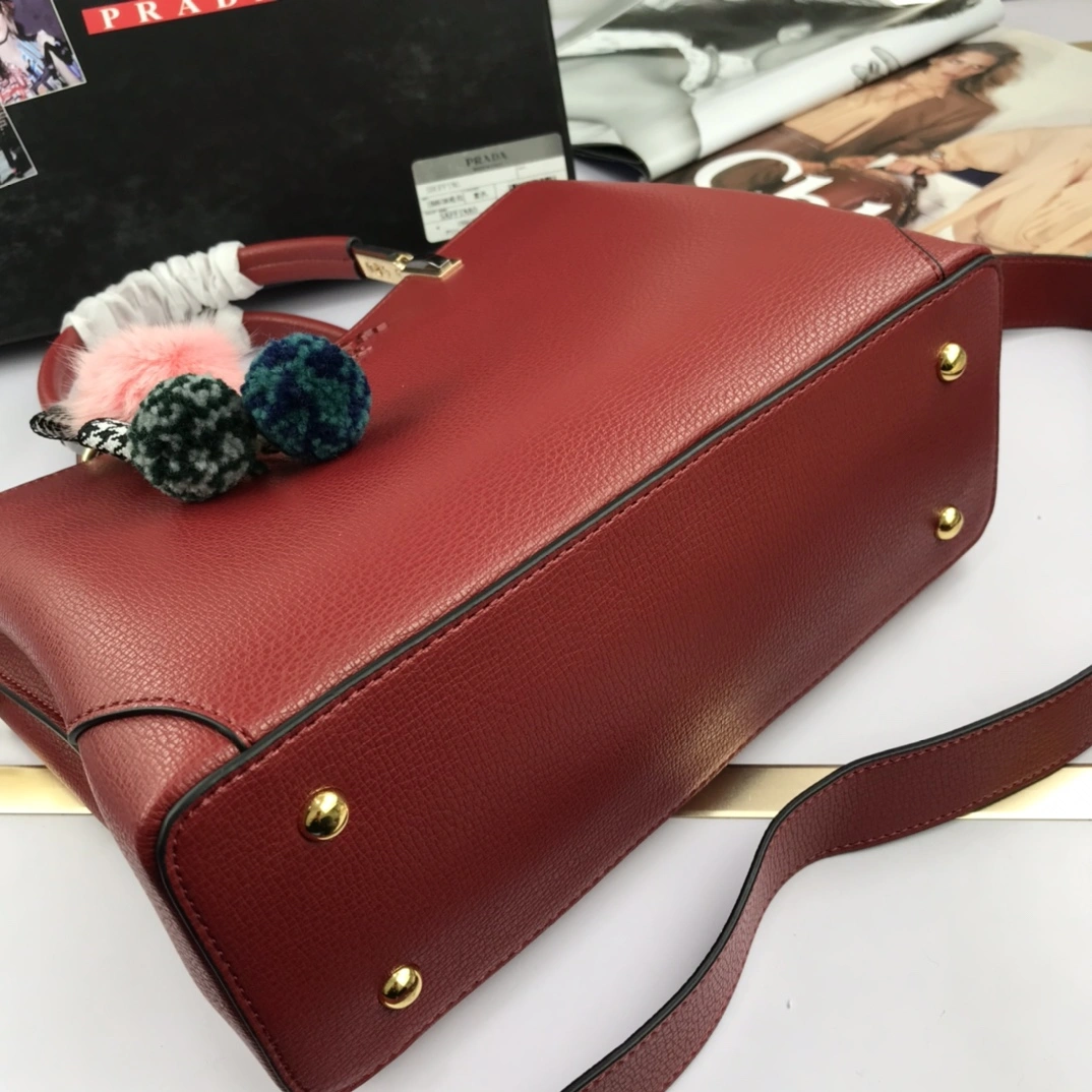 Refined P*rada Top Bag 30*22*12cm 9504