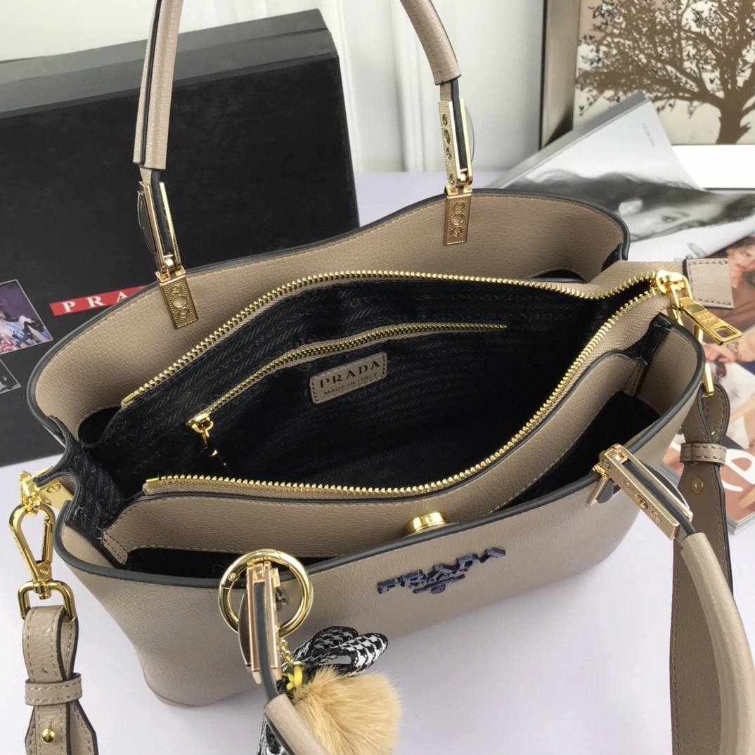 TravelReady P*rada Top Bag 30*22*12cm 9505