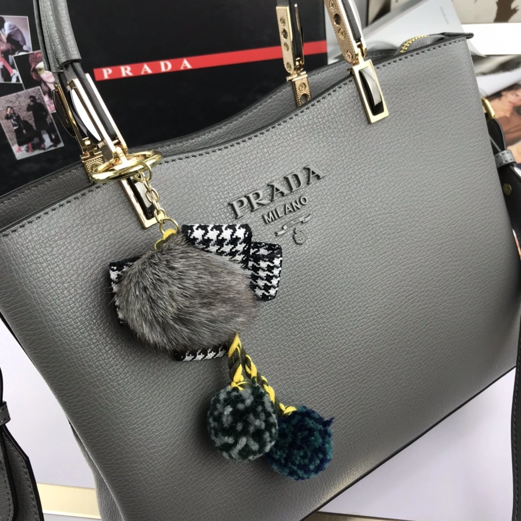 P*rada Top Bag 30*22*12cm Affordable 9502