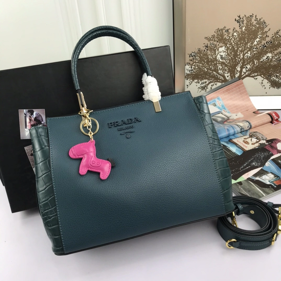 P*rada Top Bag 30*23*13cm MultiPurpose 9508