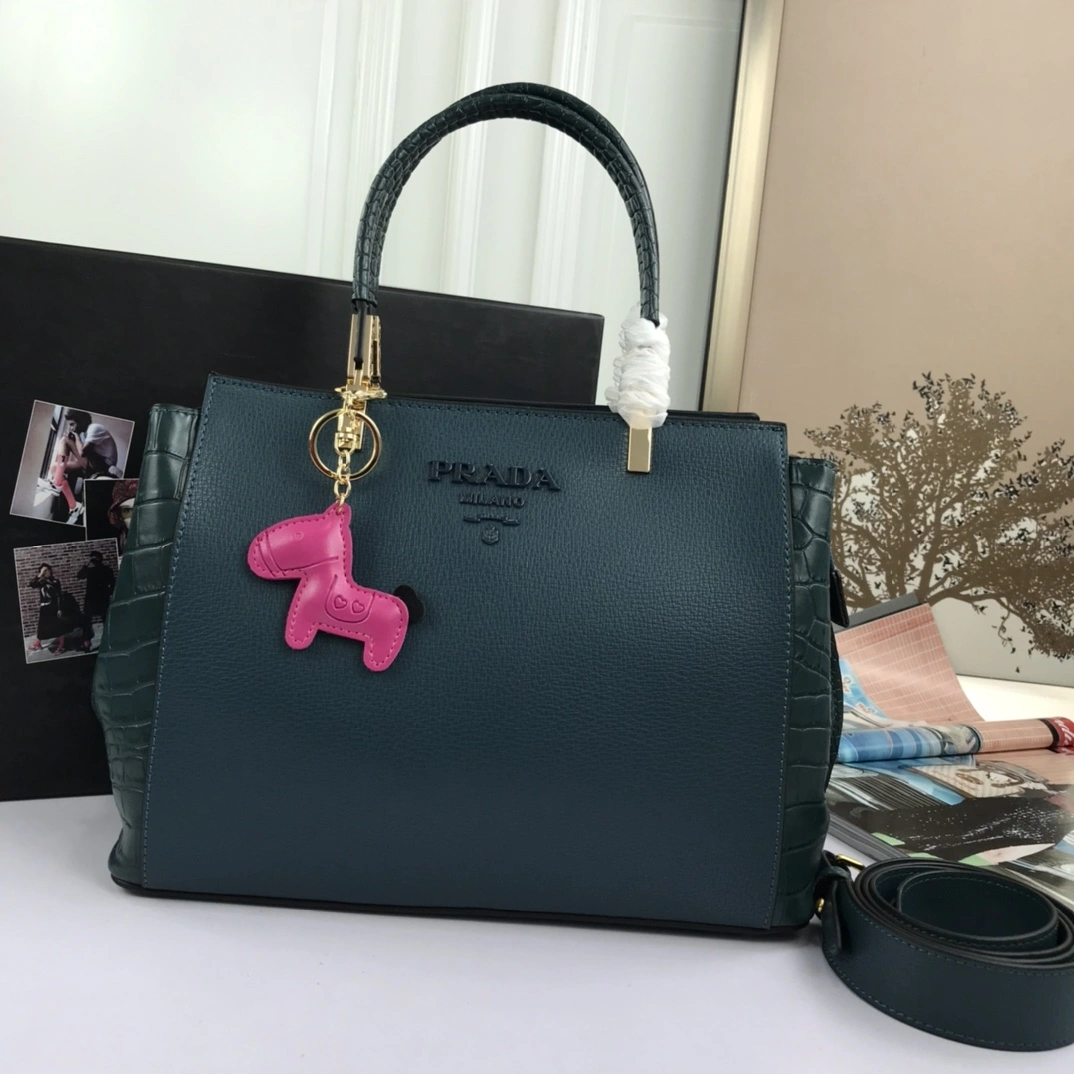 P*rada Top Bag 30*23*13cm MultiPurpose 9508