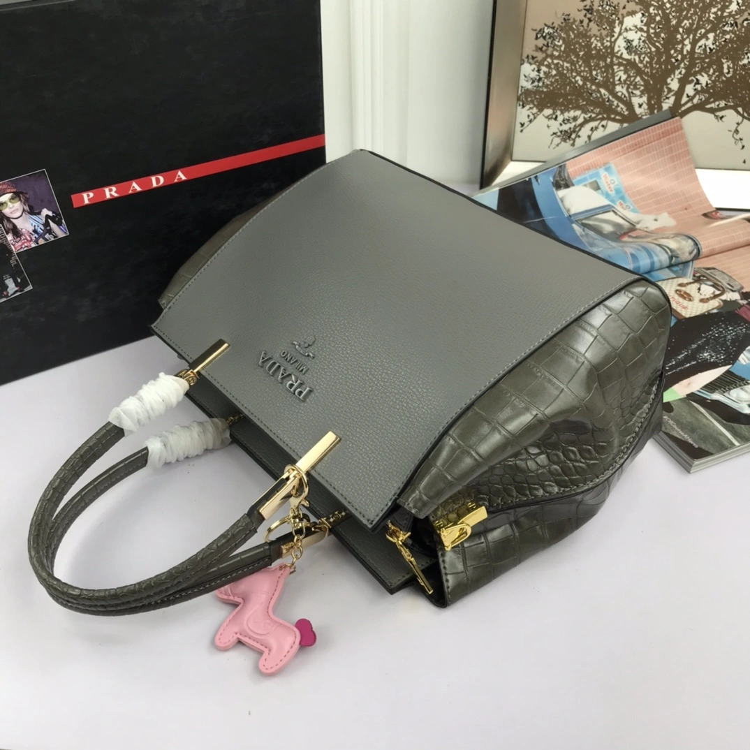 Neat P*rada Top Bag 30*23*13cm 9510