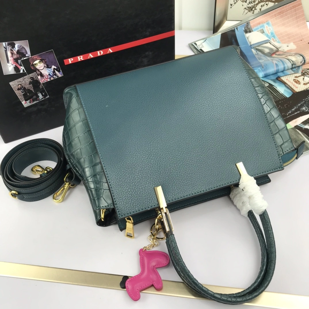 P*rada Top Bag 30*23*13cm MultiPurpose 9508