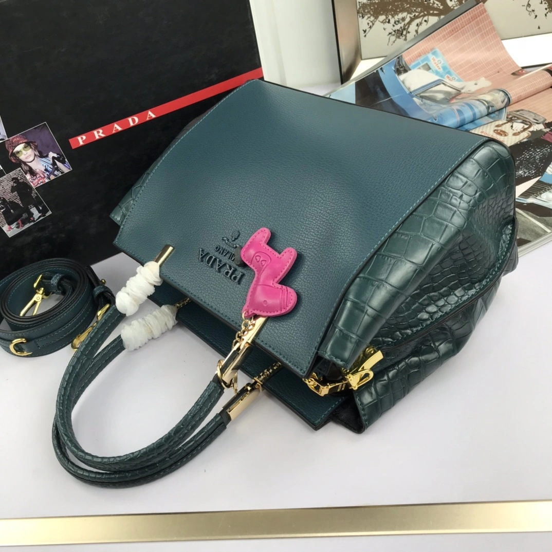 P*rada Top Bag 30*23*13cm MultiPurpose 9508