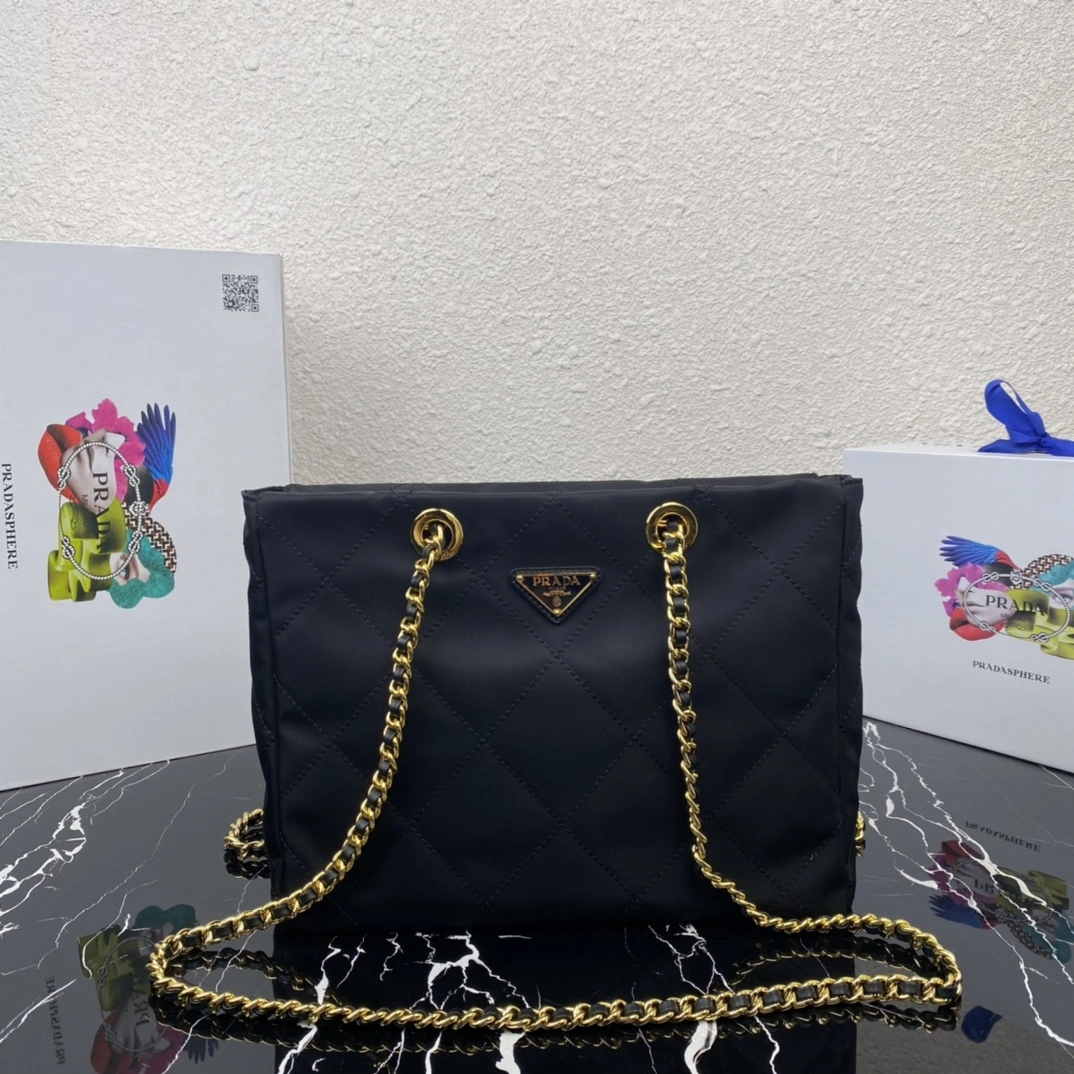 P*rada Top Bag 30*24*6cm TravelReady 9570