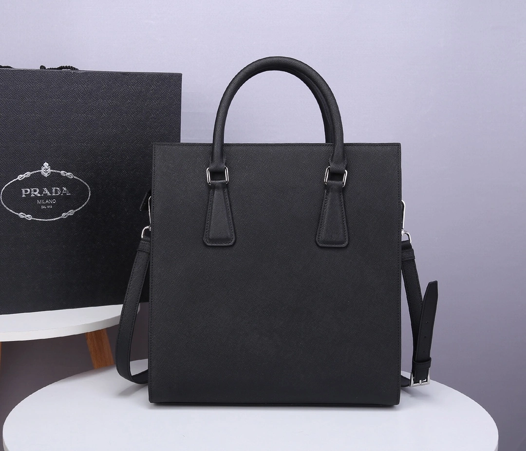 P*rada Top Bag 31.5*33*10.5cm Neat 9477