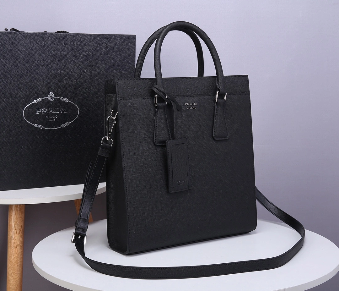 P*rada Top Bag 31.5*33*10.5cm Neat 9477