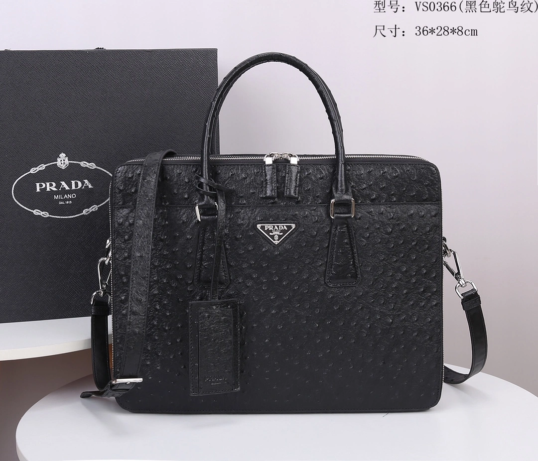 MultiPurpose P*rada Top Bag 36*28*6.5cm 9471