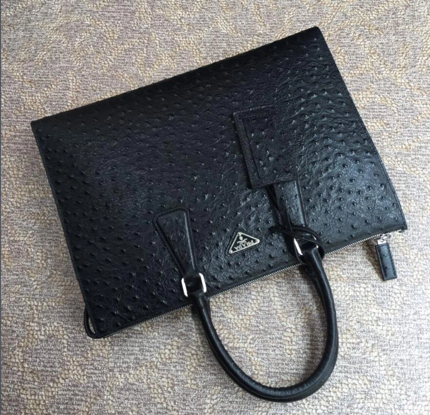 ZipUp P*rada Top Bag 38*29*6cm 9468