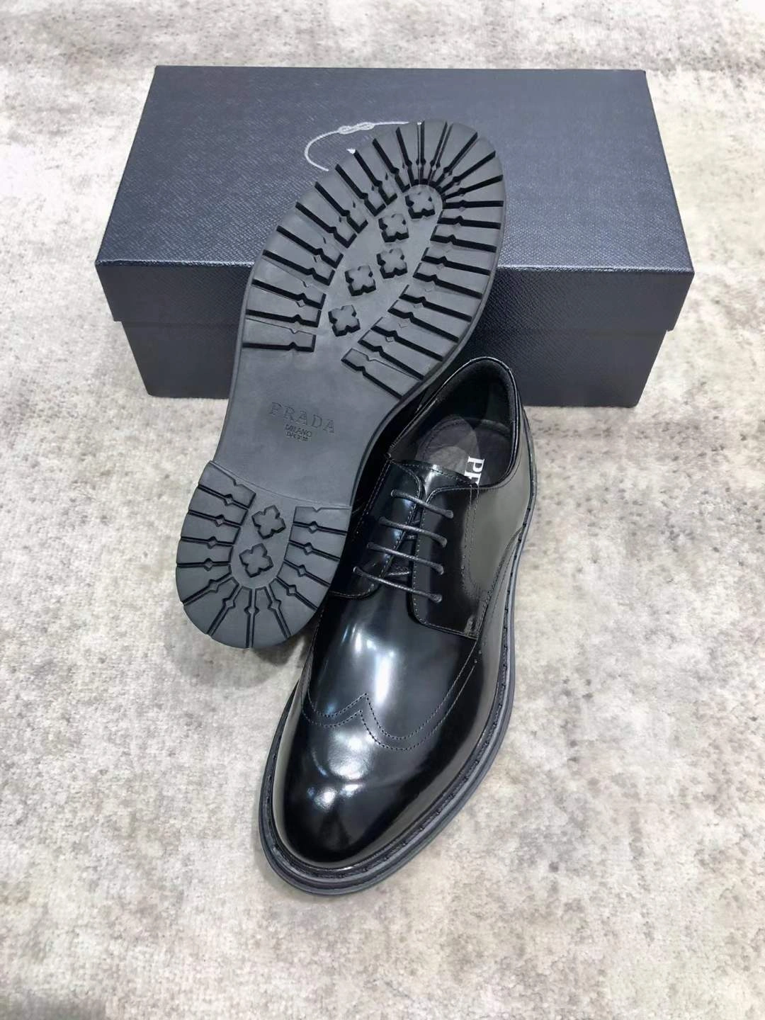 P*rada Top Loafer CL 23030825- Durable 6534
