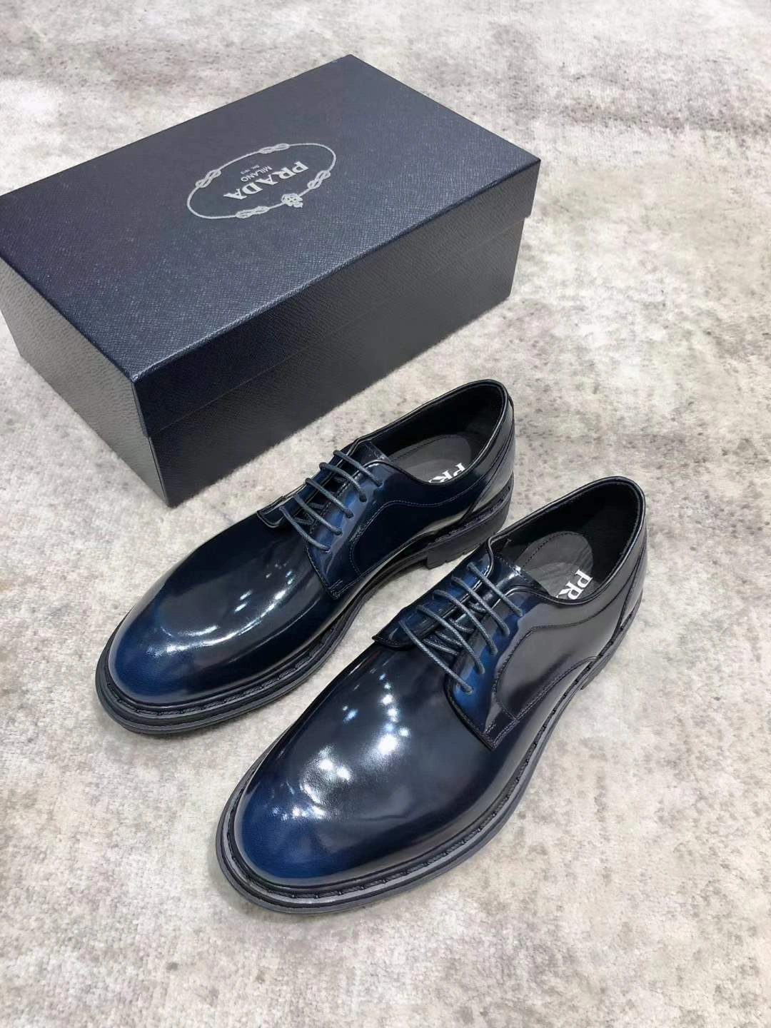 WaterResistant P*rada Top Loafer CL 23030825- 6536
