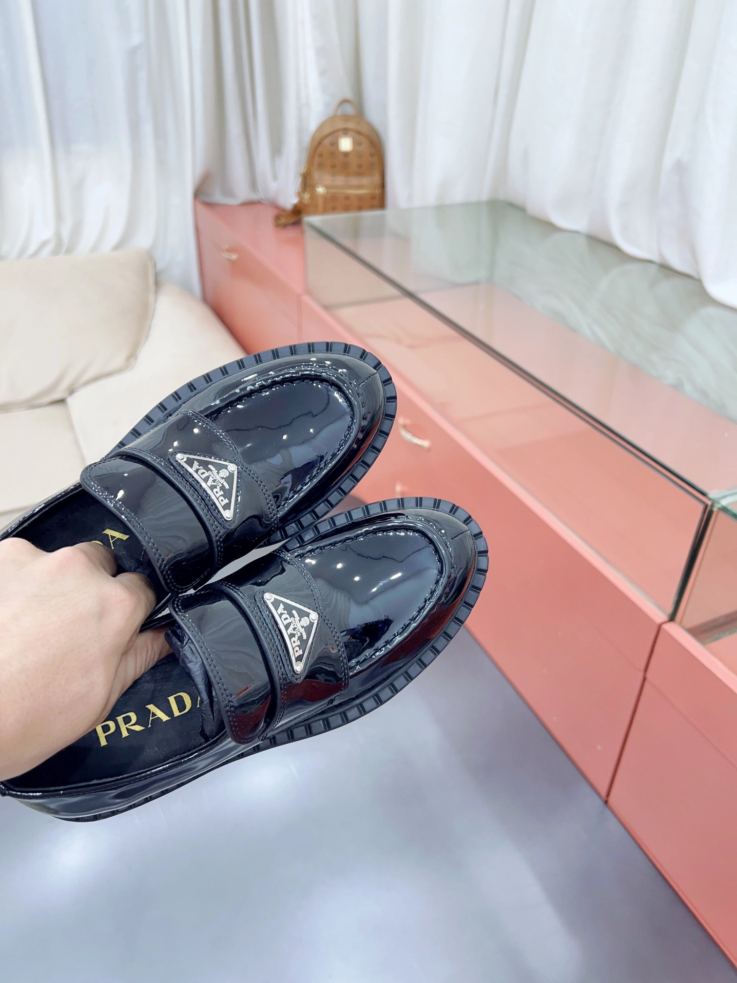 P*rada Top Loafer CL 23030831- Stretchable 6447