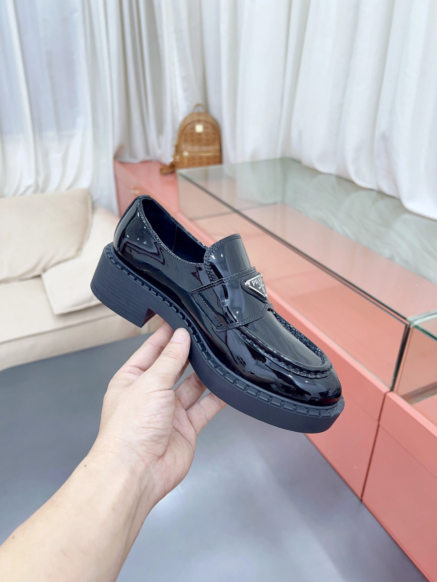 P*rada Top Loafer CL 23030831- Stretchable 6447