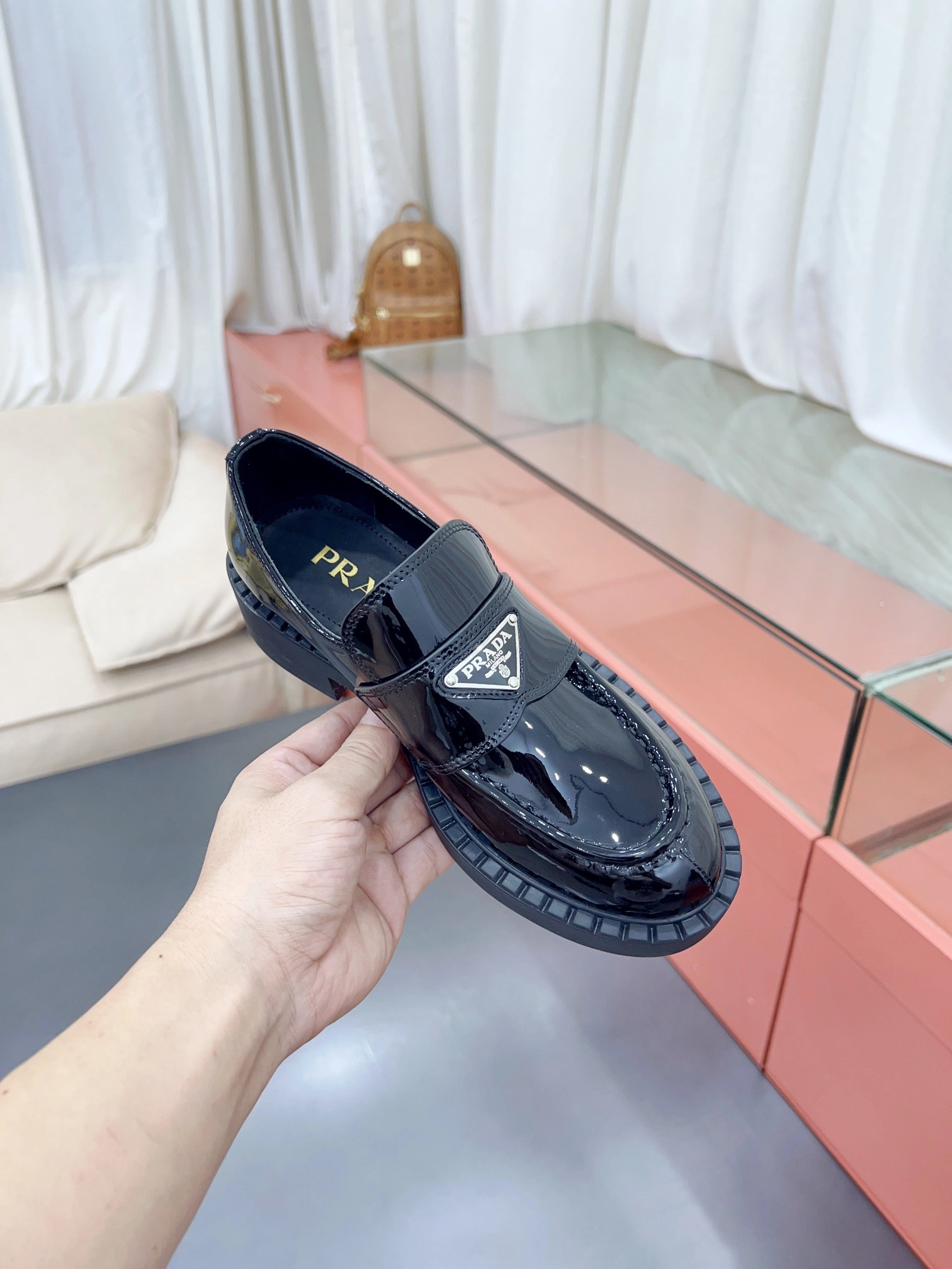 P*rada Top Loafer CL 23030831- Stretchable 6447
